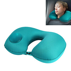 Wewoo Type de presse portable avec coussin de cou en forme de U de gonflage automatique (bleu)