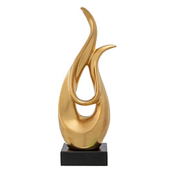 BigBuy Home Figurine Décorative 12 x 9,5 x 40,5 cm Doré