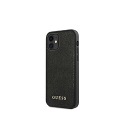 Guess Maroquinerie Guess Coque pour Apple iPhone 12 Mini Saffiano Noir