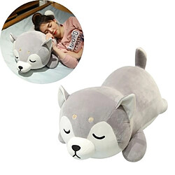 RedMiter Anime Husky en peluche doux oreiller poupée Cartoon Doggo mignon Husky Peluche_kosenewe63