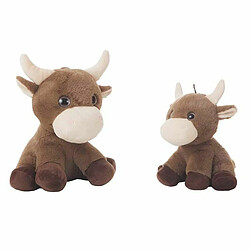 BigBuy Kids Jouet Peluche Vache 36 cm