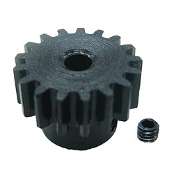 Accessoire de pièce de mise à niveau de moteur Gear 17T pour WLtoys 12423 12429 12428 Noir