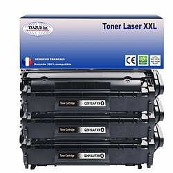 T3AZUR - 3x Toners compatibles avec Canon FX10 / FX9 / 703 pour Canon LBP-2900, LBP-2900B, LBP-3000 Noir - 2 000p