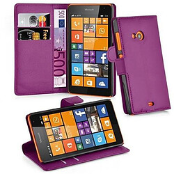 Cadorabo Coque Nokia Lumia 535 Etui en Violet