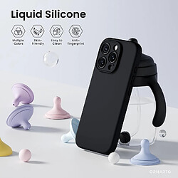 Avis Coque Silicone Noir Pour iPhone 16 Pro Little Boutik©