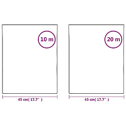 vidaXL Films pour fenêtre dépoli blanc PVC pas cher