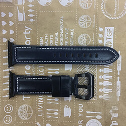 Avis Wewoo Convient aux bracelets en cuir universels Apple Watch de la génération 3/2 / 142 mm Mazarine