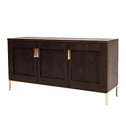 Paris Prix Buffet Design 3 Portes Pimlico 150cm Charbon