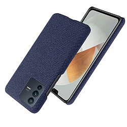 Coque en TPU + PU anti-griffes, bleu pour votre Vivo S12/V23 5G