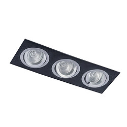 Italux Downlight encastré extérieur moderne à 3 lumières, GU5.3 SP