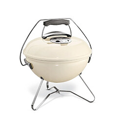 weber - 1125004 weber - barbecue à charbon 37cm ivory white - 1125004