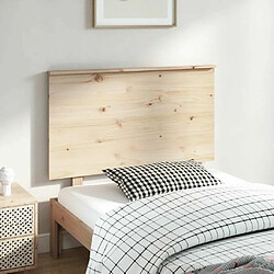 Maison Chic Tête de lit moderne pour chambre - Décoration de lit 104x6x82,5 cm Bois massif de pin -MN75518