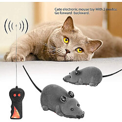 Avis Télécommande électronique Souris Rat Pet Toy, Chat Chien Enfant Simulation Souris Jouet (gris)