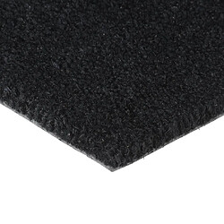 Avis vidaXL Tapis de porte noir 90x150 cm fibre de coco touffeté