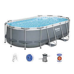 Avis Piscine tubulaire Power Steel ovale 4,27 x 2,50 x 1,00 m - Bestway