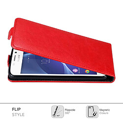 Cadorabo Coque Sony Xperia M2 / M2 AQUA Etui en Rouge