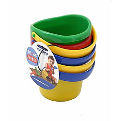 Miniland Educational - Baby Sand Pail 4 Bucket Set of 4 Assorted Colors