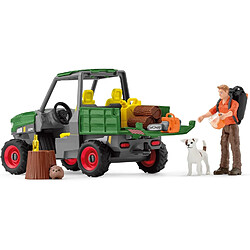 Schleich Farm World Garde forestier avec véhicule