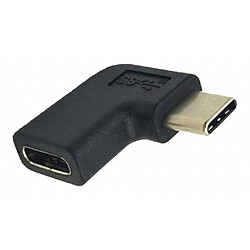 Adaptateur D'alimentation D'extension Coudé à 90 Degrés USB 3.1 Type-C Mâle à Femelle B pas cher