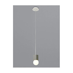 Luminaire Center Suspension Galaxia Ciment blanc et gris