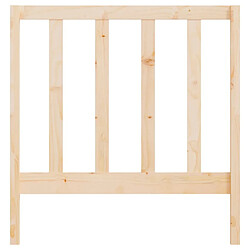 Acheter Maison Chic Tête de lit scandinave pour lit adulte,Meuble de chambre 96x4x100 cm Bois massif de pin -MN64077