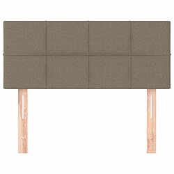 Avis Maison Chic Tête de lit moderne pour chambre - Décoration de lit Taupe 80x5x78/88 cm Tissu -MN69126