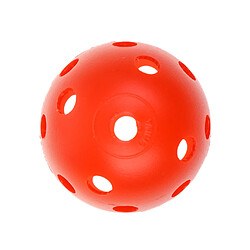 20 pièces Boules de golf en plastique perforées Perforated Practice Training Ball Orange pas cher