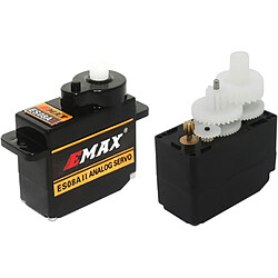 Acheter EMax ES08A II 8.6g Servo analogique à engrenages en plastique avec kit de support de bras 15T pour pièces de rechange axiales SCX24 RC