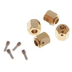 Adaptateur Hexagonal De Moyeux De Roue Hexagonaux 4 Pièces Pour TRX4 RC Crawler 11mm