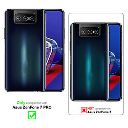 Cadorabo Coque Asus ZenFone 7 PRO Etui en Brun