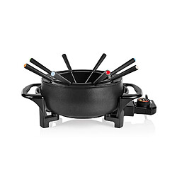 Appareil à fondue 1000w 8 fourchettes noir - fo-1107 - TRISTAR