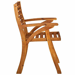 Acheter Maison Chic Lot de 2 Chaises de jardin,Fauteuil d'extérieur Bois d'acacia solide -MN69115