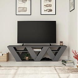 Concept Usine Meuble TV design gris anthracite 158 cm NOLI