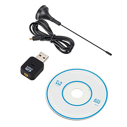 Wewoo Récepteur Tuner FM Mini USB 2.0 pour télévision numérique mobile HDTV DVB-T + DAB + (Noir)