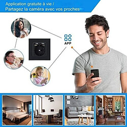 Acheter Totalcadeau Prise secteur camera espion 1080P Wifi 2 ports USB 5V 2A