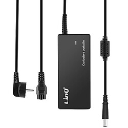 LinQ Chargeur Secteur pour Ordinateur Portable HP 90W Embout 7.4 x 5.0mm Noir