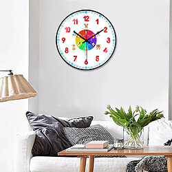 Acheter horloge murale enfants salle de classe chambres salon