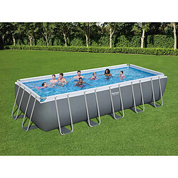 Piscine tubulaire Power Steel rectangulaire 6,40 x 2,74 x 1,32 m - Bestway