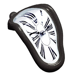 Vintage rétro art nouveauté fusion horloge murale maison suspendus étagère décor noir pas cher