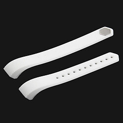 Avis Wewoo Bracelet blanc pour Watchband Alta Watch en silicone à texture oblique, petite taille, longueur: environ 18.5cm