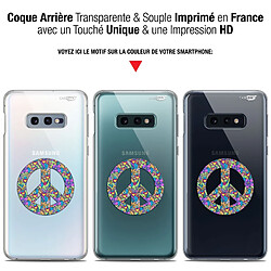 Avis Caseink Coque arrière Samsung Galaxy S10e (5.8 ) Gel HD [ Nouvelle Collection - Souple - Antichoc - Imprimé en France] Peace And Love