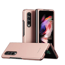 Coque en TPU anti-chute, ultra-mince, électroplaqué rose pour votre Samsung Galaxy Z Fold3 5G