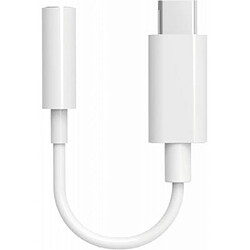 BigBen Connected Adaptateur Jack 3.5mm vers USB C Blanc