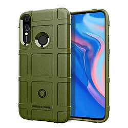 Wewoo Coque Housse de protection antichoc en silicone pour Huawei Y9 2019 / Enjoy 9 Plus vert armée