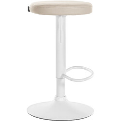 Acheter Non Lot de 2 tabourets de bar Ponte simili cuir blanc