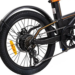 Acheter Vélo électrique KuKirin V2 City E-bike pliable 20'' Pneus pneumatiques Batterie amovible 36V 7.5Ah Moteur 430W Vitesse maximale 25km/h