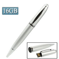 Wewoo Clé USB argent 2 en 1 stylo flash USB style stylo, 16 Go