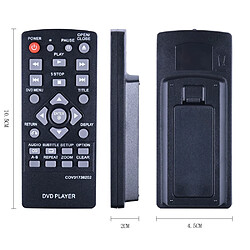 GUPBOO COV31736202 Télécommande pour lecteur DVD LG DP132 DP132NU