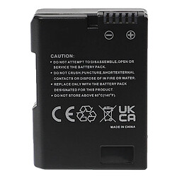 Vhbw EXTENSILO Batterie compatible avec Nikon D5200, D5300, D5100 DSLR appareil photo, reflex numérique (1100mAh, 7,4V, Li-ion) avec puce d'information