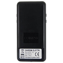 télécommande cardin s435-tx2 bleu-